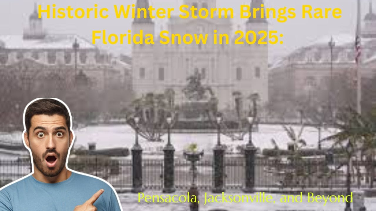 Historic Winter Storm Brings Rare Florida Snow in 2025: Pensacola, Jacksonville, and Beyond